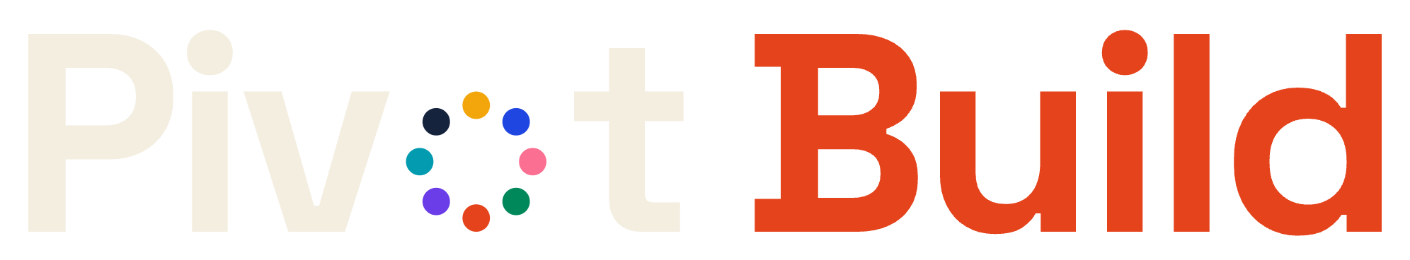 Pivot Build logo, dark