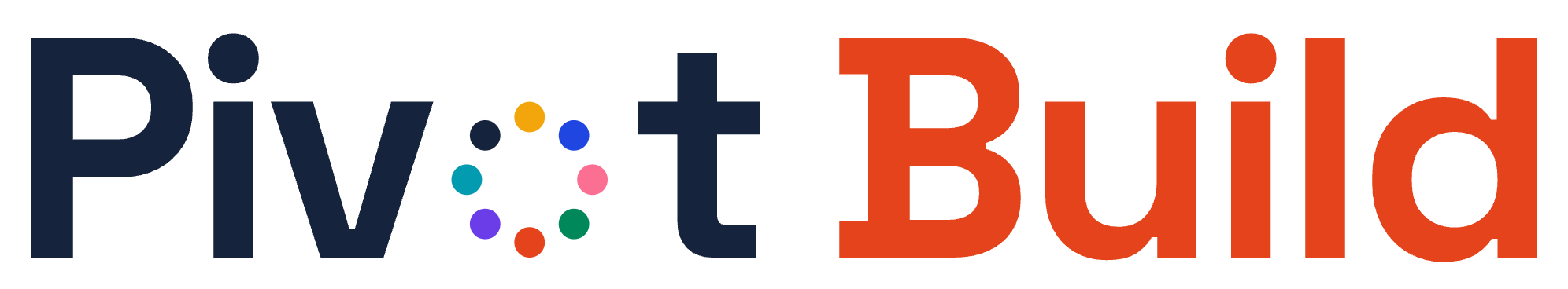 Pivot Build logo, light